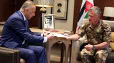 الملك يلتقي رئيس مخابرات العراق