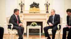 تفاصيل لقاء الملك بالرئيس الروسي