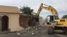 الأمانة تزيل مبنيين في وسط عمان