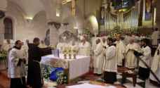 مسيحيو فلسطين يقيمون قداسًا على أرواح شهداء "يوم الأرض"