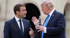 ماكرون يعرب لترمب عن "قلقه الشديد" إزاء استقرار الوضع في الشرق الأوسط