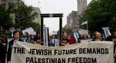 محتجون يهود في واشنطن ينددون بنقل السفارة الأمريكية إلى القدس