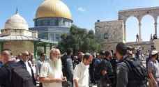 مستوطنون يقتحون المسجد الاقصى بأول ايام شهر رمضان