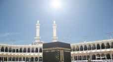 تعامد الشمس فوق الكعبة المشرفة ظهر الاثنين