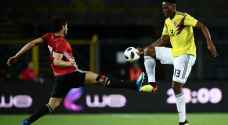 مصر تتعادل سلبياً مع كولومبيا