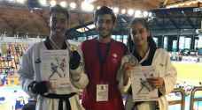 ميداليتان ذهبيتان للاردن ببطولة لوكسمبورغ للتايكواندو