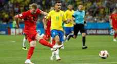 بلجيكا تقصي البرازيل وتعبر لمواجهة فرنسا في نصف نهائي المونديال