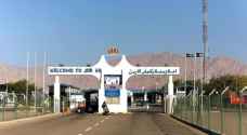 حركة السفر والشحن عبر معبر وادي الأردن خلال عيد الأضحى