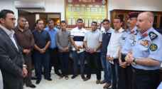 الأمن يكرم عدد من مرتبات إدارة التنفيذ القضائي