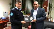 الحمود يبحث مع نظيره الفلسطيني التعاون الشرطي