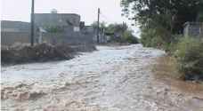 تحذيرات في الاغوار من الاقتراب من مجاري الاودية والسيول