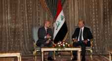 تفاصيل لقاء الرزاز  مع الرئيس العراقي