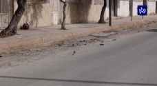 شارع الثلاثين في إربد يجسد البنية التحتية المتردية في المحافظة.. فيديو