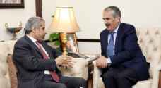 وزير الداخلية يبحث مع امين عام مجلس وزراء الداخلية العرب التعاون الامني