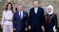 أمينة أردوغان تشكر الملك والملكة لزيارتهما تركيا