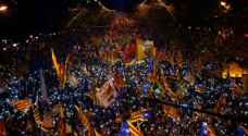 المحتجون في برشلونة: السعي للاستقلال ليس جريمة