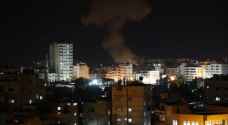 فشل التهدئة.. الاحتلال يشن سلسلة غارات على قطاع غزة والمقاومة ترد