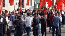 مسيرة للتيار الوطني الديمقراطي بمناسبة عيد العمال - صور