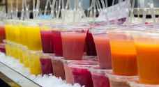ضبط 340 لتر عصائر فاسدة في مأدبا