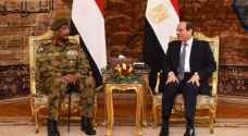 رئيس المجلس العسكري الانتقالي السوداني يلتقي السيسي في القاهرة