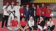 15 ميدالية ملونة للمنتخب الوطني للتايكواندو في بطولة الحسن