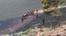 الدفاع المدني يبحث عن جثة طفل غرق في سد الملك طلال