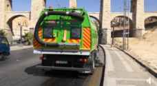 بالفيديو.. أمانة عمان تباشر تنظيف طرق العاصمة عبر "الكنس الآلي"
