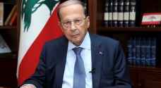 الرئيس اللبناني: علينا العودة لحمل شعار قضية فلسطين