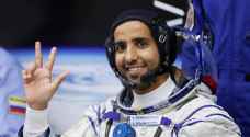 رائد الفضاء الإماراتي هزاع المنصوري في طريق عودته للأرض