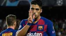 دوري الأبطال: ثنائية سواريز تنقذ برشلونة امام إنتر