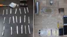 القبض على 16 شخصاً بحوزتهم كميات من "المخدرات".. صور