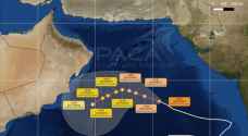 الأرصاد العمانية تُحدد المسار الأكثر ترجيحاً لإعصار كيار في بحر العرب