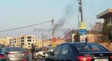 العناية الإلهية تحول دون وقوع "كارثة " بسبب احتراق كوابل كهرباء في طبربور - صور