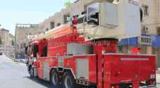 إخماد حريق في أحد فنادق العقبة