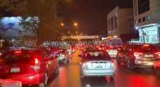 أزمات السير الخانقة تغطي العاصمة عمّان.. خرائط
