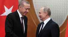 بوتين يهنئ أردوغان برأس السنة الميلادية