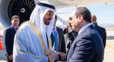 محمد بن زايد يهنيء المصريين بإنجازات السيسي