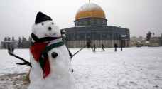 الأرصاد الفلسطينية: ثلوج فوق مرتفعات 900 متر الثلاثاء