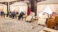 أمير قطر يستقبل وزير الداخلية