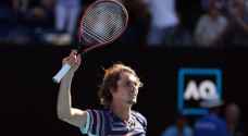 زفيريف يبلغ نصف نهائي بطولة أستراليا المفتوحة للتنس