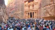 ارتفاع عدد زوار البترا 37% مع بداية العام 2020