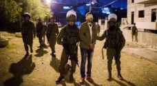 قوات الاحتلال تعتقل سبعة مواطنين من الضفة