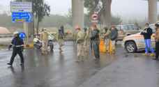شاهد مظاهر انتشار الجيش والأجهزة الأمنية على منافذ العاصمة عمّان والمحافظات.. فيديو وصور
