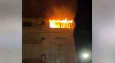 "مدفأة" تتسبب بحريق شقة في البيادر - فيديو