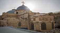 كنيسة القيامة في القدس مغلقة في عيدها