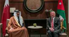 الملك يتبادل التهاني مع أمير دولة قطر بمناسبة قرب حلول عيد الفطر