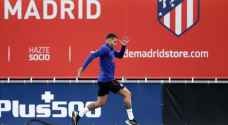 إسبانيا: أتلتيكو مدريد يخسر جهود كوريا المصاب بساقه
