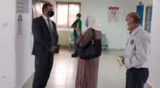 وزير الصحة يتفقد مركز صحي مرج الحمام الشامل