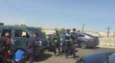 4 إصابات بتدهور مركبة في الزرقاء