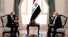 الصفدي ينقل رسالة من الملك للقيادة العراقية ويلتقي مسؤولين